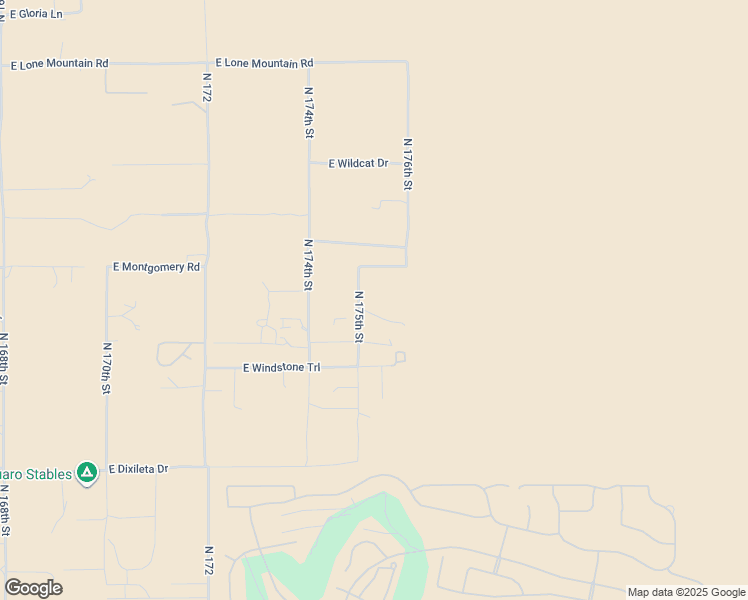 map of restaurants, bars, coffee shops, grocery stores, and more near 17510 East Milton in Rio Verde