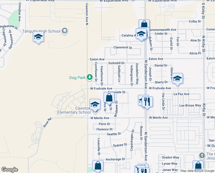 map of restaurants, bars, coffee shops, grocery stores, and more near 3851 Wild Sienna Trail in Hemet