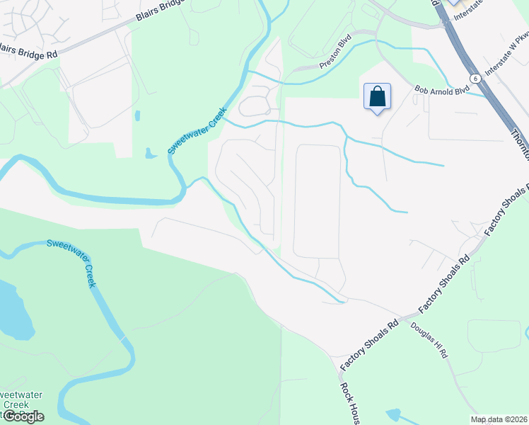 map of restaurants, bars, coffee shops, grocery stores, and more near 1645 Bradmere Lane in Lithia Springs