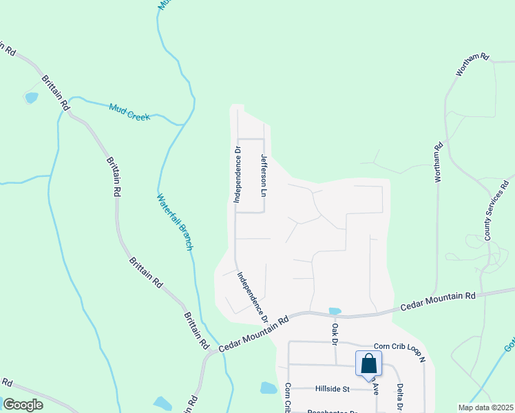 map of restaurants, bars, coffee shops, grocery stores, and more near 7690 Franklin Drive in Douglasville