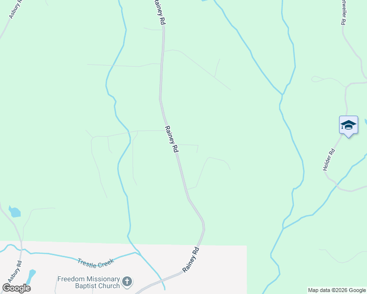 map of restaurants, bars, coffee shops, grocery stores, and more near 1025 Rainey Road in Temple