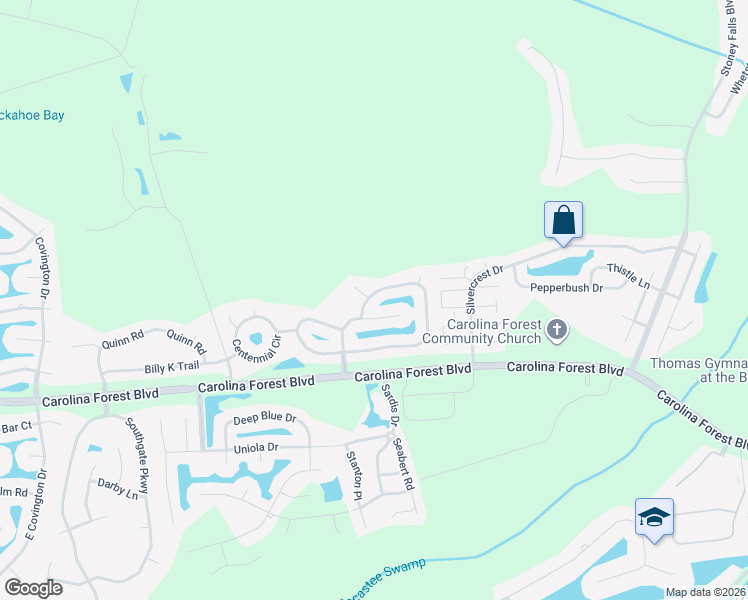 map of restaurants, bars, coffee shops, grocery stores, and more near 4508 East Walkerton Road in Myrtle Beach