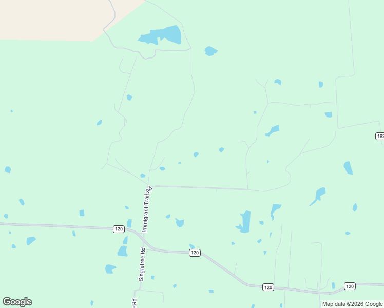 map of restaurants, bars, coffee shops, grocery stores, and more near 423 Immigrant Trail Road in Denison