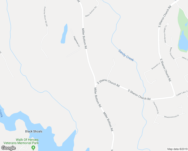 map of restaurants, bars, coffee shops, grocery stores, and more near 2347 Miller Bottom Road in Loganville