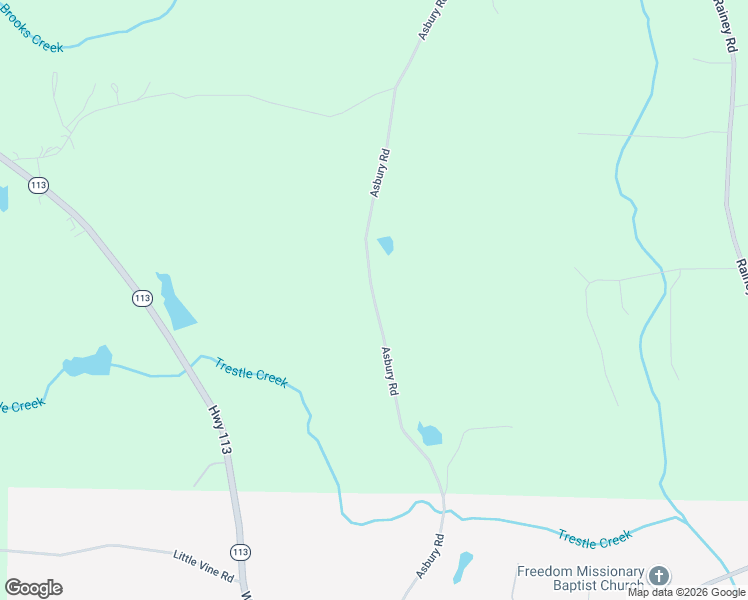 map of restaurants, bars, coffee shops, grocery stores, and more near Asbury Road in Temple