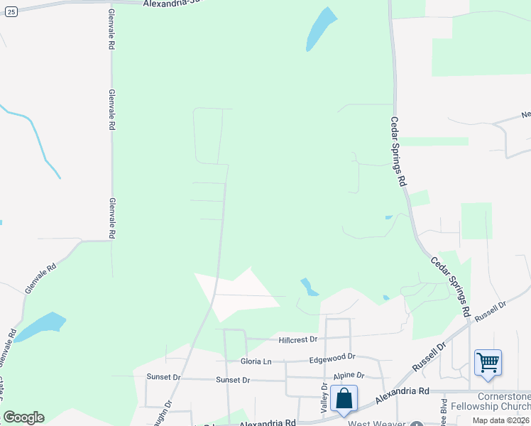 map of restaurants, bars, coffee shops, grocery stores, and more near in Anniston