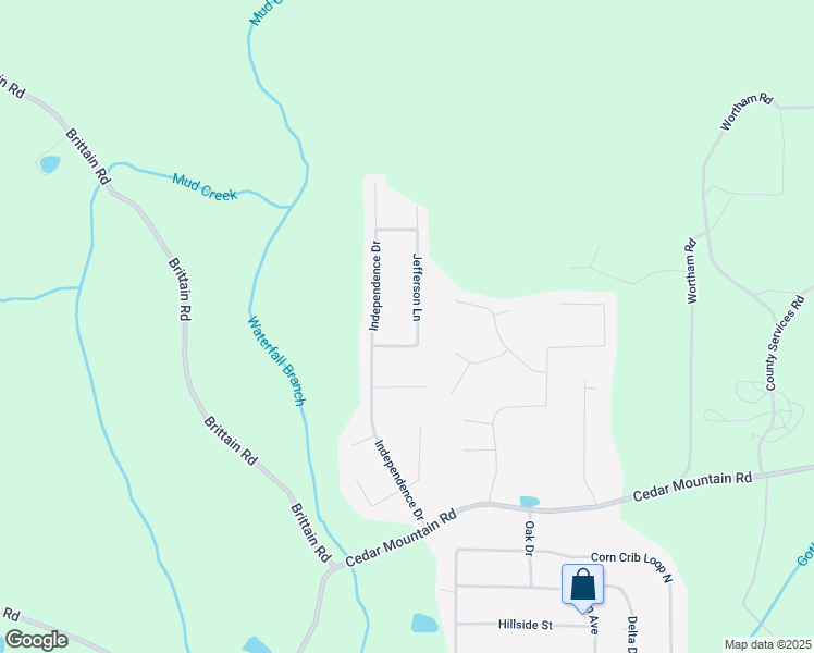 map of restaurants, bars, coffee shops, grocery stores, and more near 1788 Jefferson Lane in Douglasville