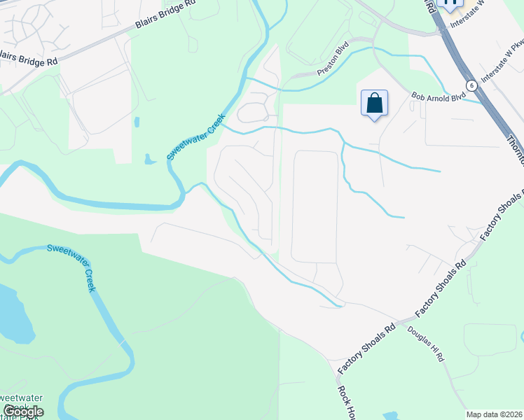 map of restaurants, bars, coffee shops, grocery stores, and more near 1645 Bradmere Lane in Lithia Springs