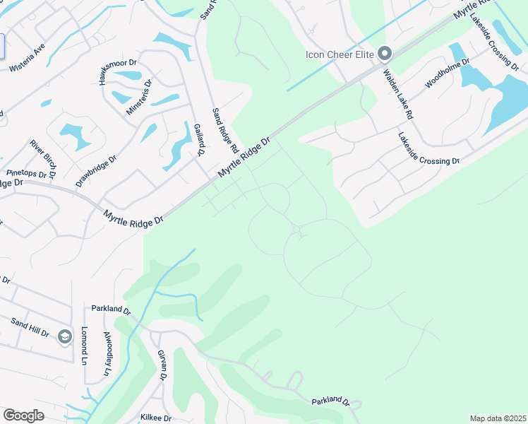 map of restaurants, bars, coffee shops, grocery stores, and more near Rhine Court in Conway