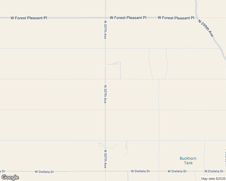 map of restaurants, bars, coffee shops, grocery stores, and more near 30639 North 307th Avenue in Wittmann
