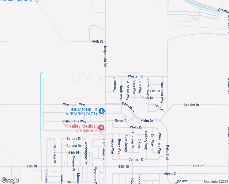 map of restaurants, bars, coffee shops, grocery stores, and more near 67703 Plaza Drive in Salome