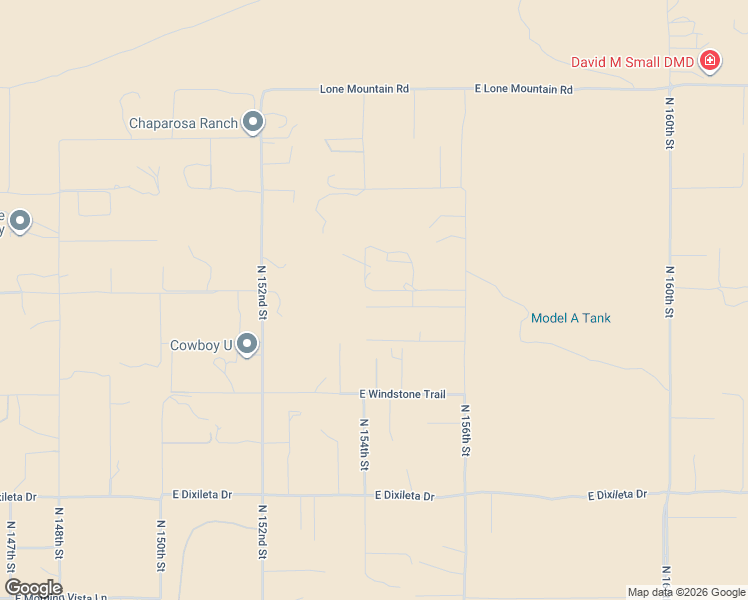 map of restaurants, bars, coffee shops, grocery stores, and more near 15442 East Montgomery Road in Scottsdale