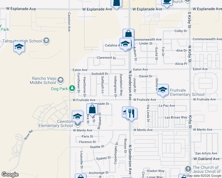 map of restaurants, bars, coffee shops, grocery stores, and more near 974 Saw Tooth Lane in Hemet