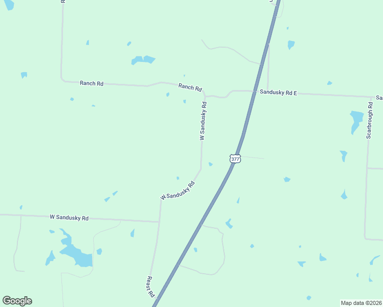 map of restaurants, bars, coffee shops, grocery stores, and more near 3517 Sandusky Road West in Whitesboro