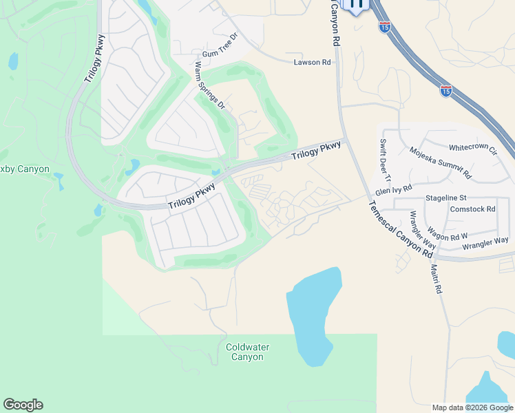 map of restaurants, bars, coffee shops, grocery stores, and more near 24801 Glen Ivy Road in Corona