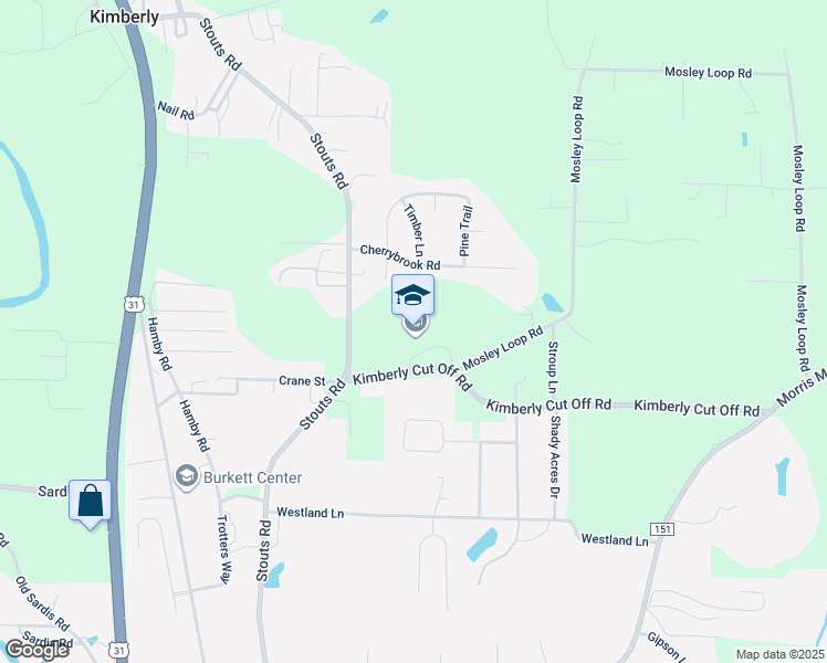 map of restaurants, bars, coffee shops, grocery stores, and more near 600 Kimberly Cut Off Road in Morris