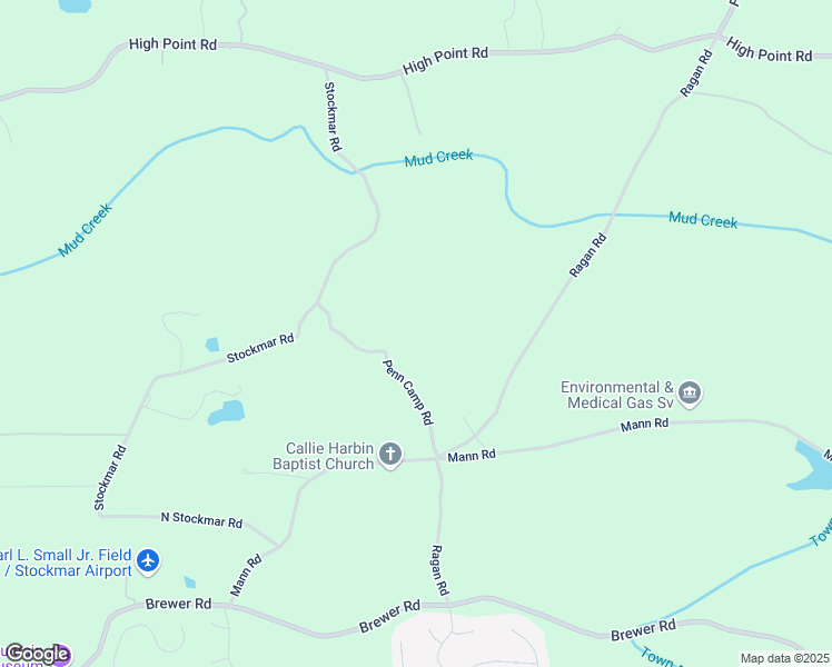 map of restaurants, bars, coffee shops, grocery stores, and more near 1780 Penn Camp Road in Douglasville