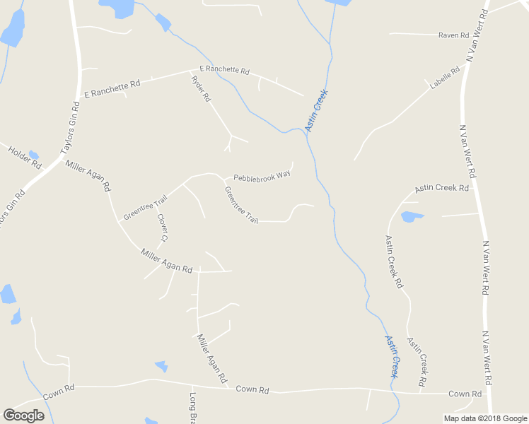 map of restaurants, bars, coffee shops, grocery stores, and more near 250 Greentree Trail in Temple