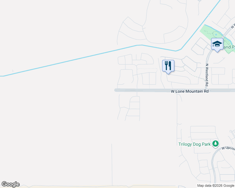map of restaurants, bars, coffee shops, grocery stores, and more near 30914 North 138th Avenue in Peoria