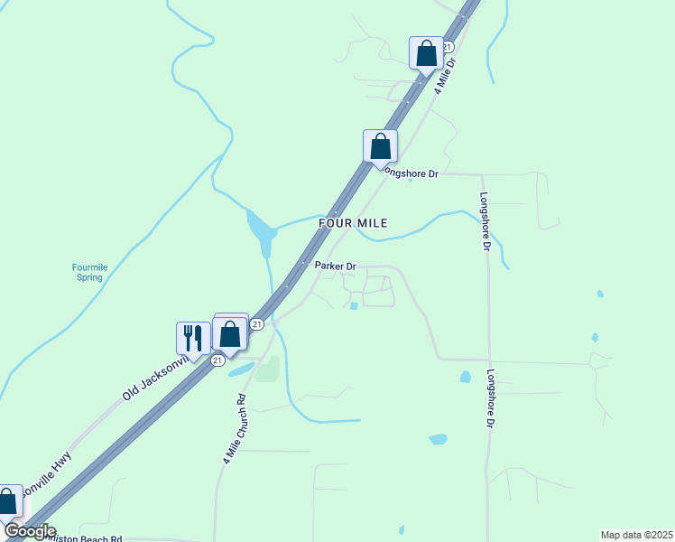 map of restaurants, bars, coffee shops, grocery stores, and more near 290 4 Mile Drive in Anniston
