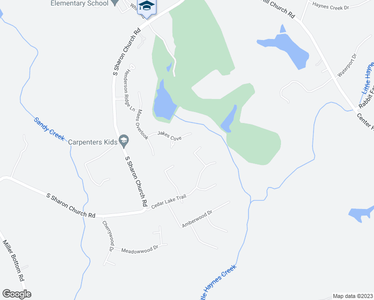 map of restaurants, bars, coffee shops, grocery stores, and more near 3035 Spring Court in Loganville