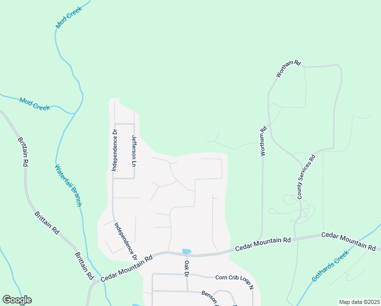 map of restaurants, bars, coffee shops, grocery stores, and more near 1380 Cedar Hill in Douglasville