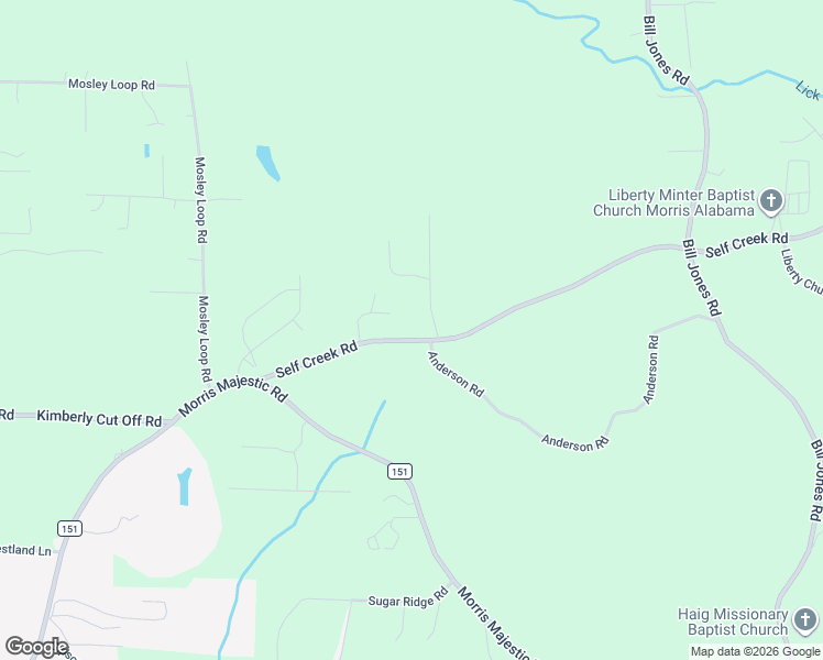 map of restaurants, bars, coffee shops, grocery stores, and more near 1486 Self Creek Road in Morris