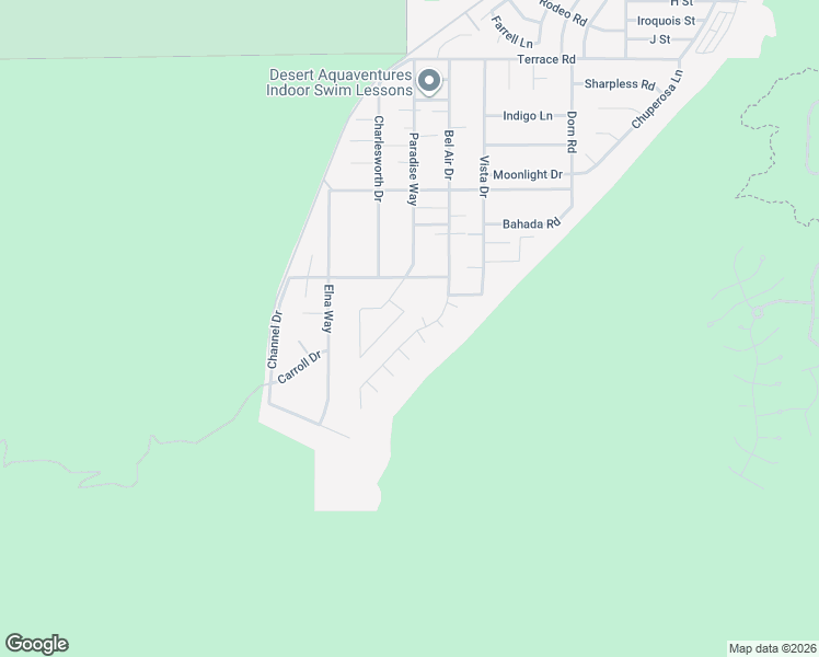 map of restaurants, bars, coffee shops, grocery stores, and more near 39192 Bel Air Drive in Cathedral City