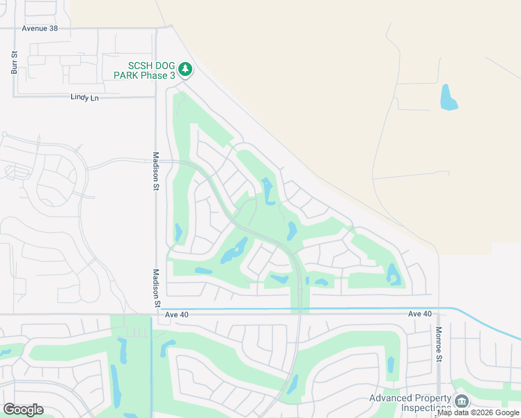 map of restaurants, bars, coffee shops, grocery stores, and more near 81355 Corte Compras in Indio