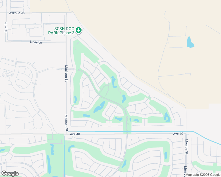 map of restaurants, bars, coffee shops, grocery stores, and more near 81340 Corte Compras in Indio