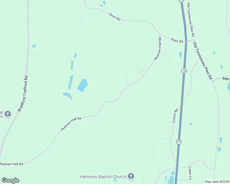 map of restaurants, bars, coffee shops, grocery stores, and more near 3970 Redman Hall Road in Pinson