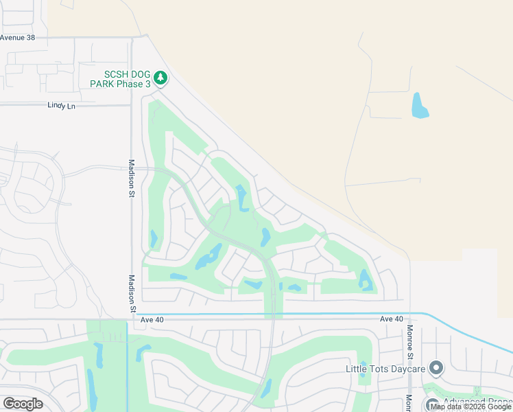 map of restaurants, bars, coffee shops, grocery stores, and more near 81469 Avenida Montura in Indio