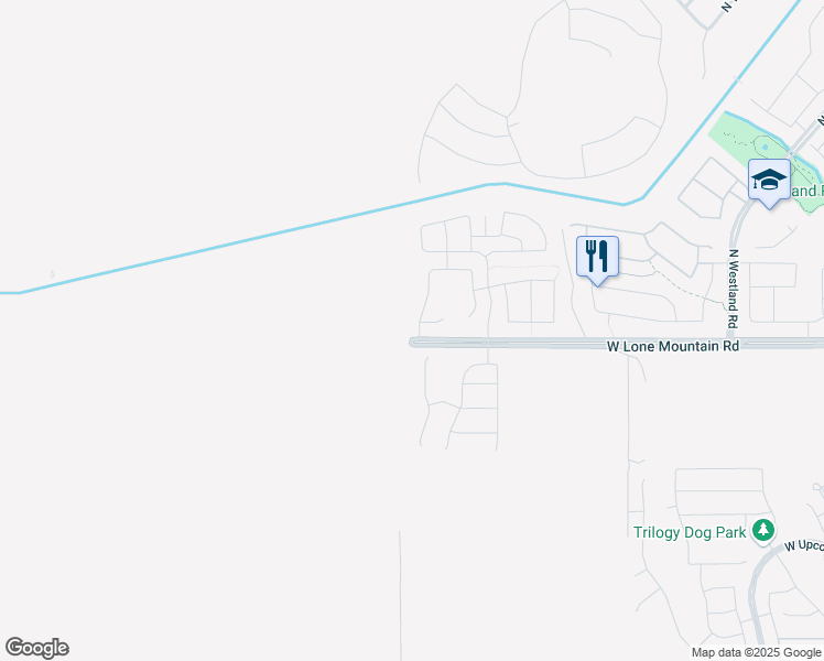 map of restaurants, bars, coffee shops, grocery stores, and more near 31087 North 138th Avenue in Peoria