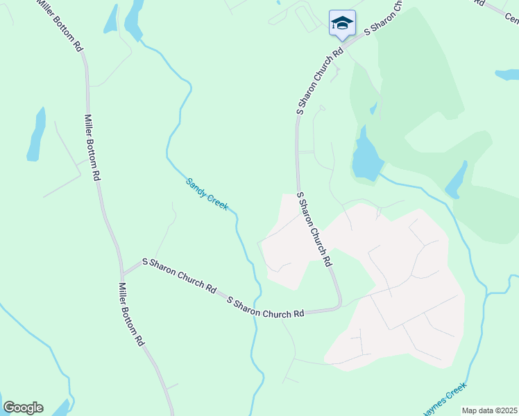 map of restaurants, bars, coffee shops, grocery stores, and more near 6011 South Sharon Church Road in Loganville