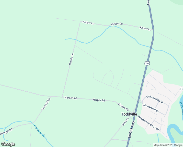 map of restaurants, bars, coffee shops, grocery stores, and more near 710 Paradise Road in Conway