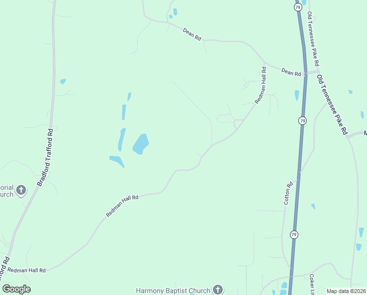 map of restaurants, bars, coffee shops, grocery stores, and more near 3960 Redman Hall Road in Pinson