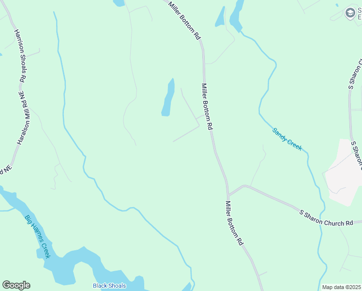 map of restaurants, bars, coffee shops, grocery stores, and more near 1661 Flagstone Lane in Conyers