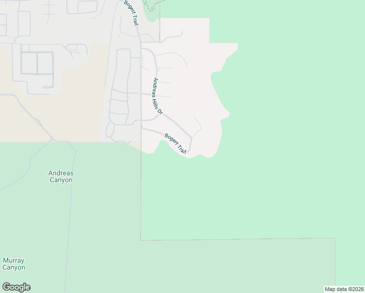 map of restaurants, bars, coffee shops, grocery stores, and more near 3708 Bogert Trail in Palm Springs