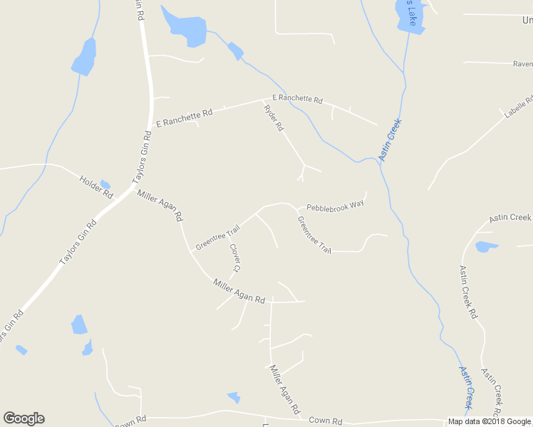 map of restaurants, bars, coffee shops, grocery stores, and more near 163 Greentree Trail in Temple