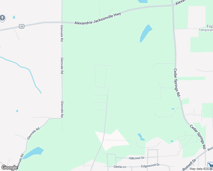map of restaurants, bars, coffee shops, grocery stores, and more near 1703 Roundhill Road in Weaver