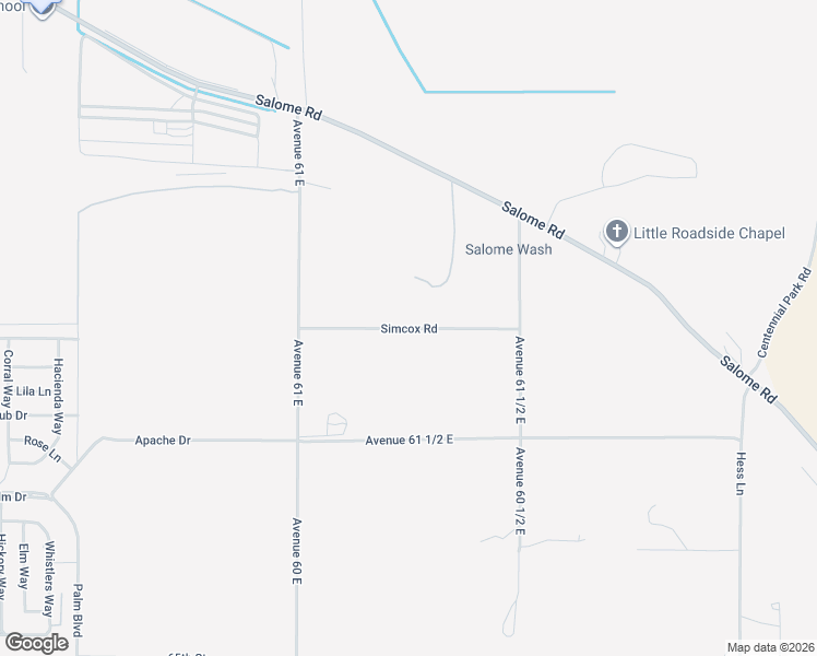 map of restaurants, bars, coffee shops, grocery stores, and more near Simcox Road in Salome