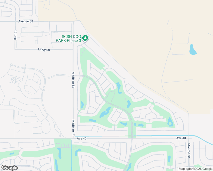 map of restaurants, bars, coffee shops, grocery stores, and more near 39115 Camino Novena in Indio