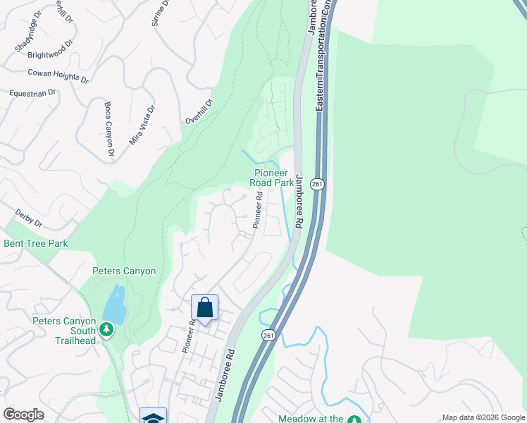 map of restaurants, bars, coffee shops, grocery stores, and more near 10431 Prather Lane in Tustin