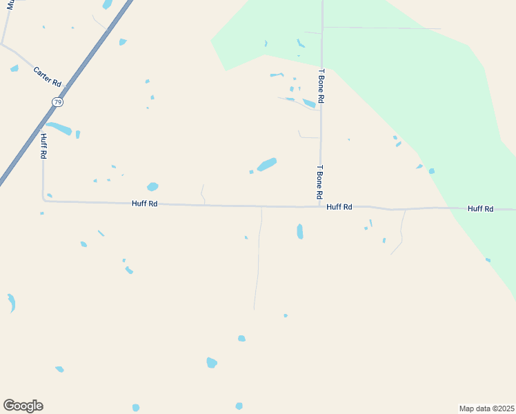 map of restaurants, bars, coffee shops, grocery stores, and more near 3609 Huff Road in Wichita Falls