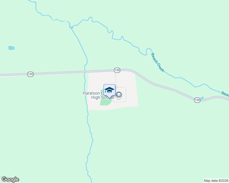 map of restaurants, bars, coffee shops, grocery stores, and more near 1655 Highway 120 in Tallapoosa