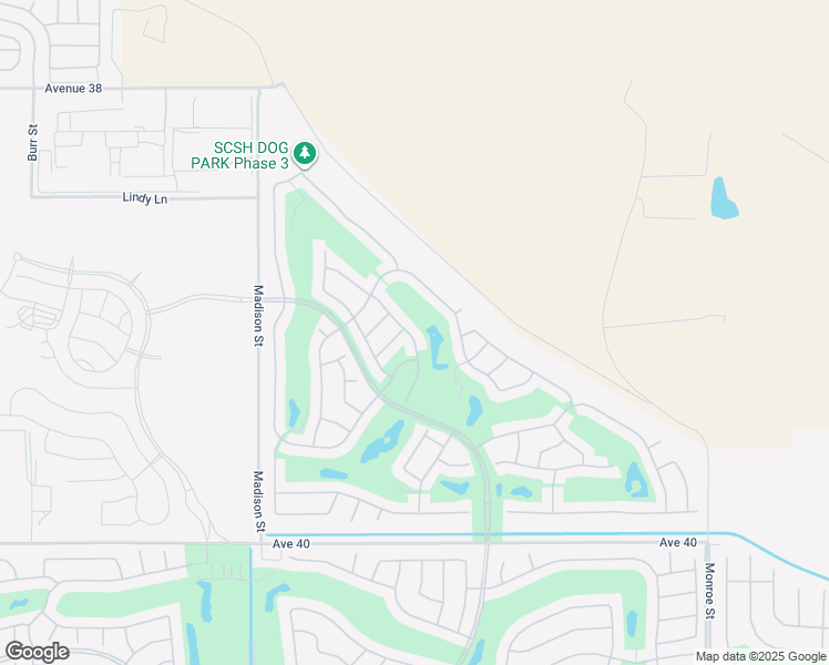 map of restaurants, bars, coffee shops, grocery stores, and more near 81306 Corte Compras in Indio