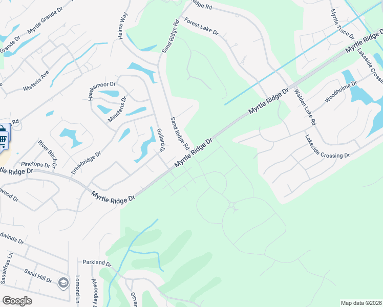 map of restaurants, bars, coffee shops, grocery stores, and more near 662 Myrtle Ridge Drive in Conway