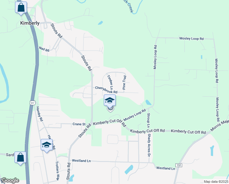 Cherrybrook Road, Kimberly AL Walk Score