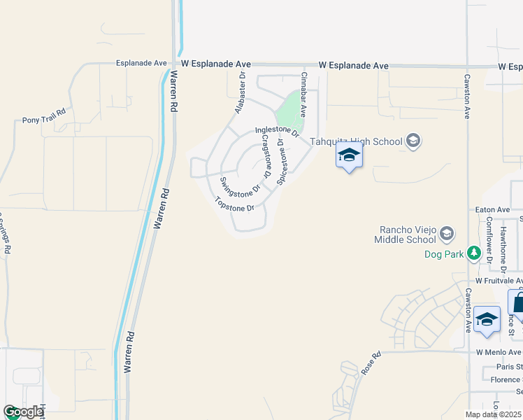 map of restaurants, bars, coffee shops, grocery stores, and more near 1087 Crownstone Lane in Hemet