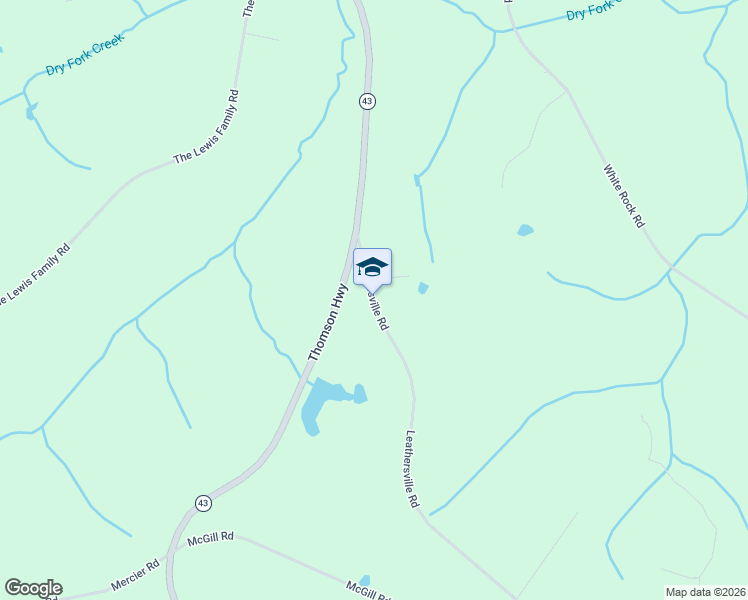 map of restaurants, bars, coffee shops, grocery stores, and more near 1437 Leathersville Road in Lincolnton